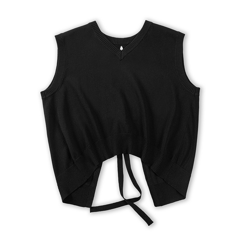 Spring New Sleeveless Lazy Vest Vest Top 129