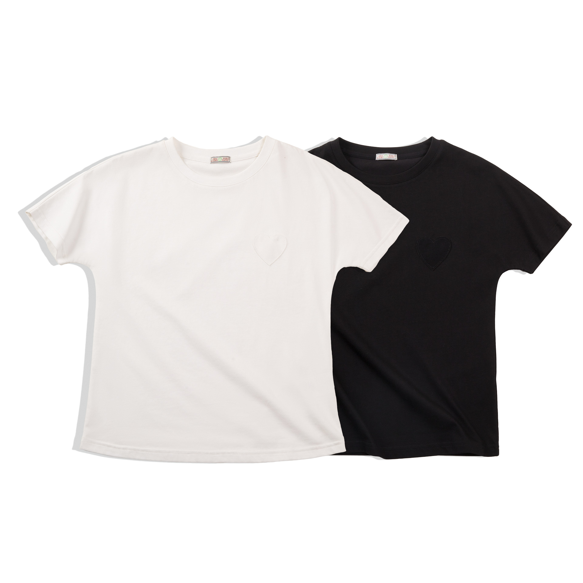 Front Shoulder Round Neck Short Sleeve Top Combination 117 02