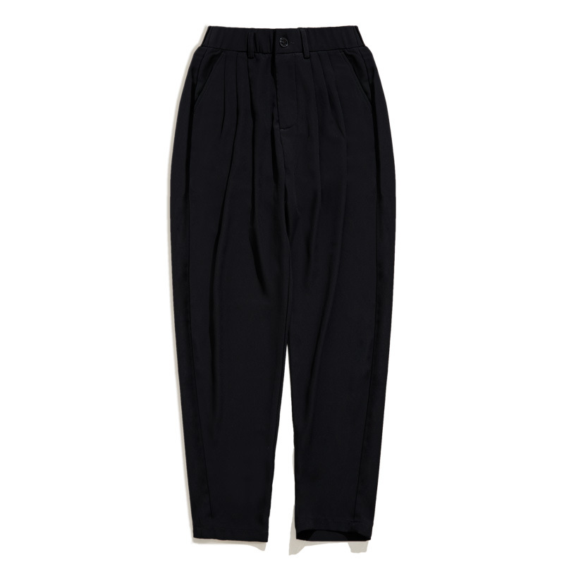 Sweatpants Draped Straight Trousers 138