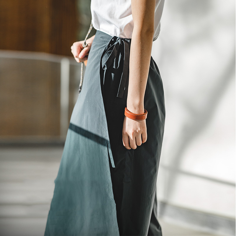 Retro Big Swing One-Piece Culottes 157 02