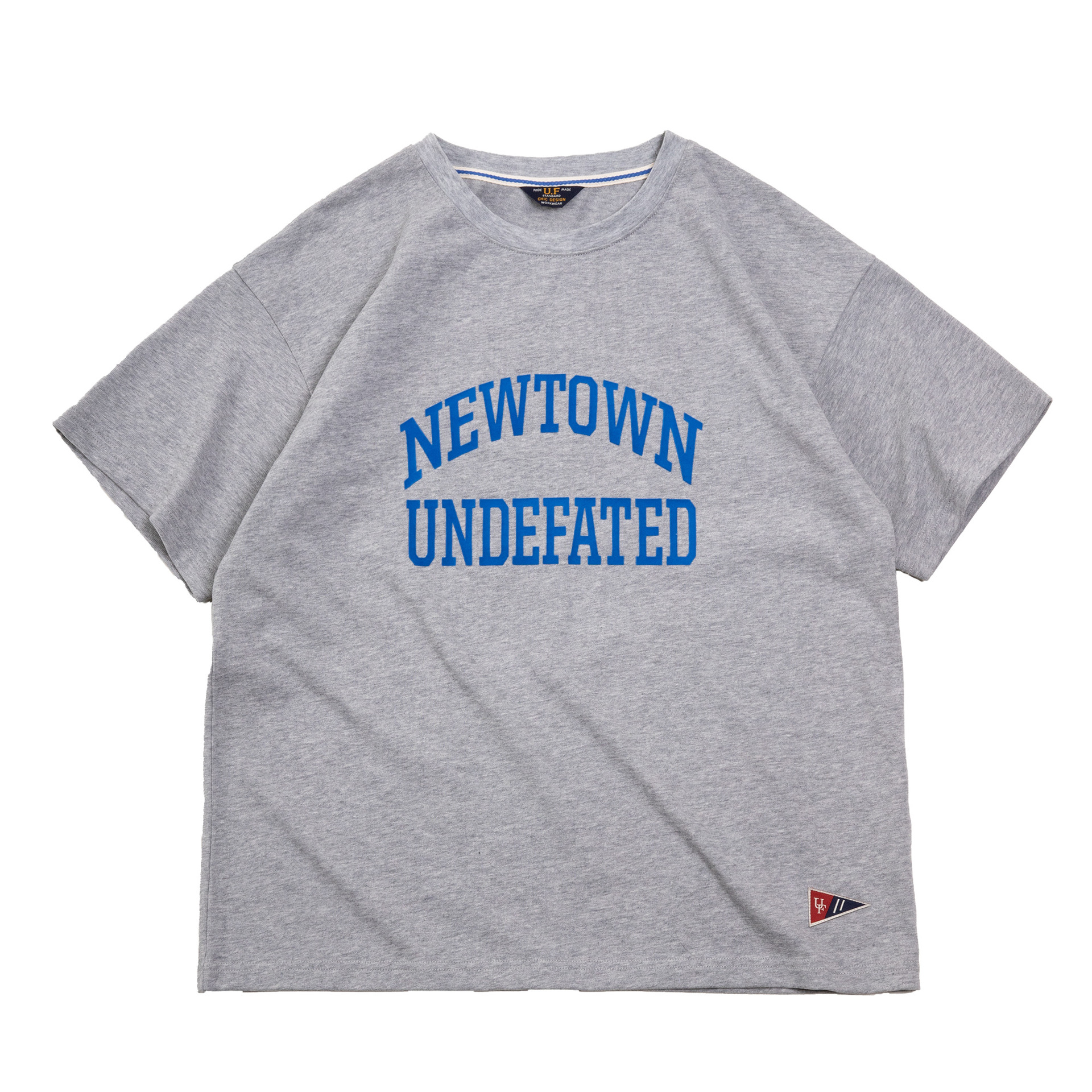 Solid Color Letter Print T-Shirt Half-Sleeved Top 107
