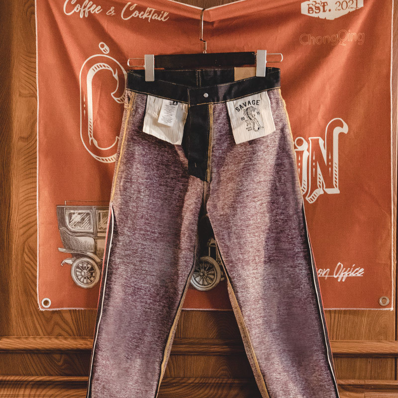 Vintage Raw Cow Denim Jeans 146 02